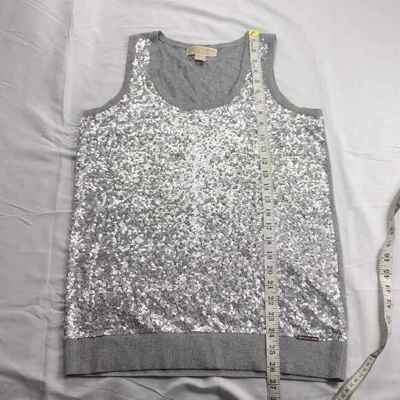 Michael Kors Sequin Front Top - Picture 2 of 12